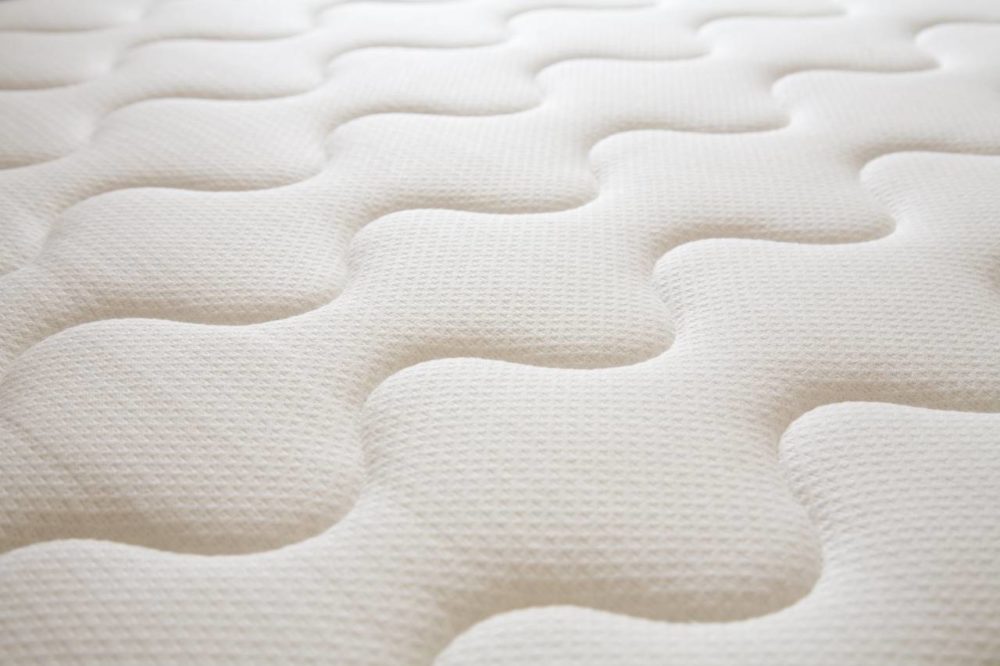 A wavy pattern on a mattress