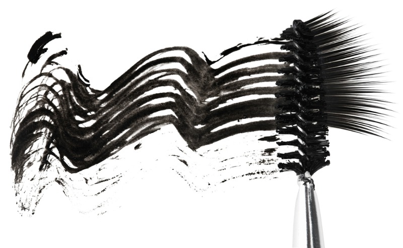 An image of a mascara smudge