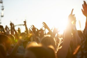 Days are long at music festivals, so make sure you get a good night's sleep