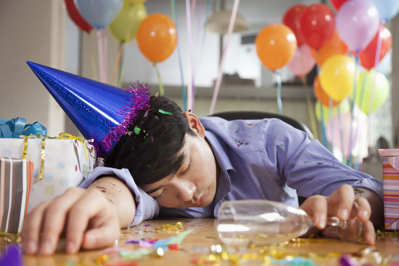 Notice that you have bad sleep after a party? Read why at The Sleep Matters Club.
