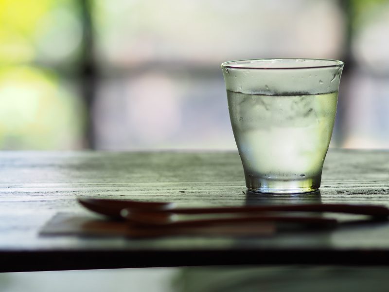 glass of water to show benefits of drinking water in day